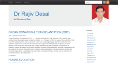 Desktop Screenshot of drrajivdesaimd.com