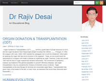 Tablet Screenshot of drrajivdesaimd.com